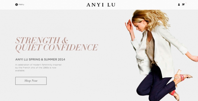 Видео-обзор дизайна сайта Anyi Lu